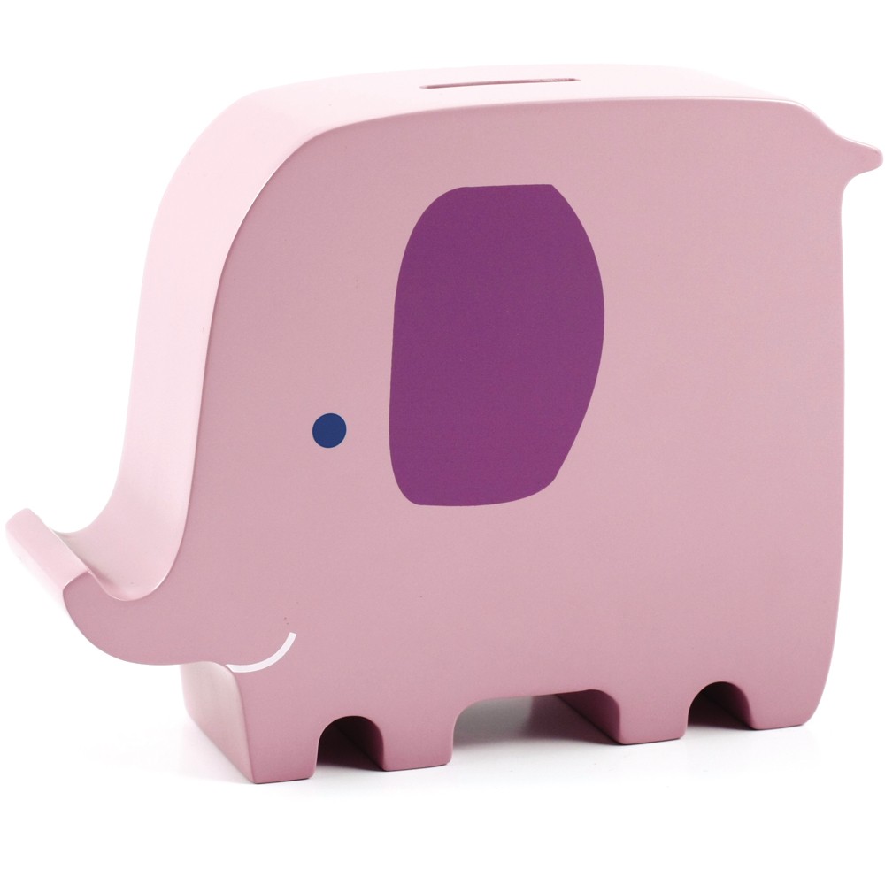 Elly Elephant Wooden Bank by Pearhead