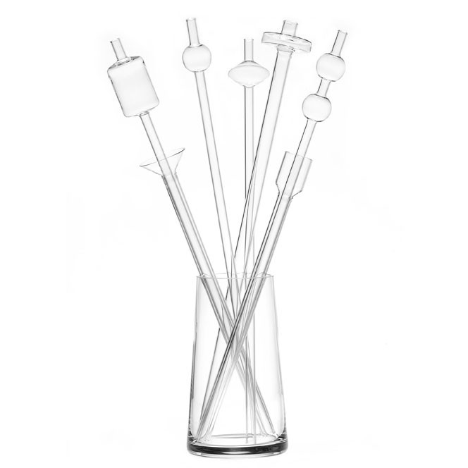 CEREMONY Clear Flower Sticks by Arik Levy