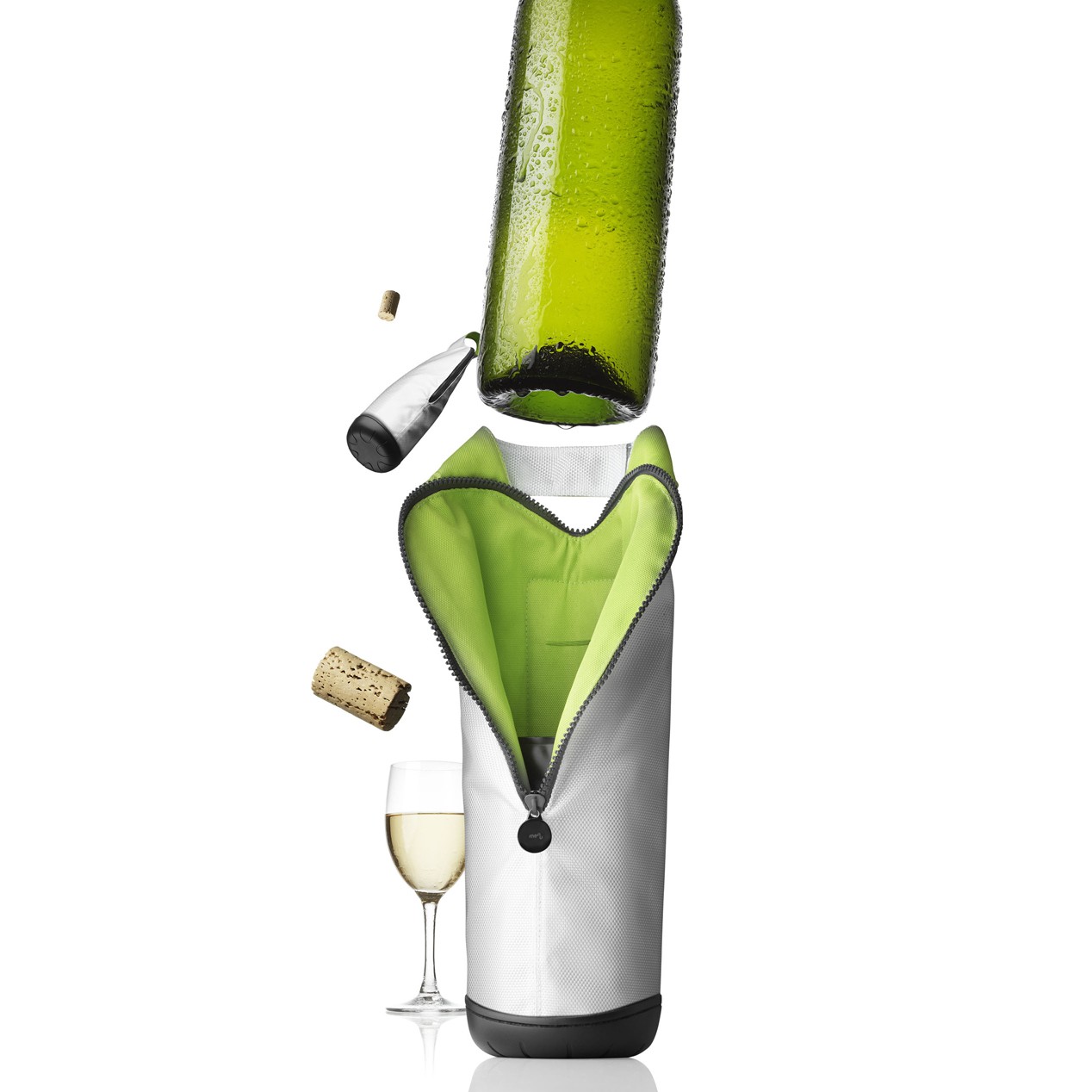 Cool Coat Picnic White Lime by Menu