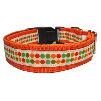 Dotty Ribbon Collar - Small