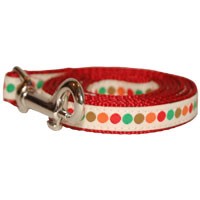 Dotty Ribbon Lead - XSmall