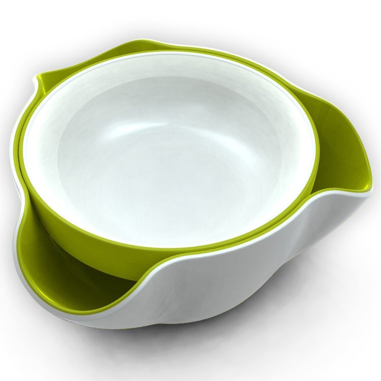 Double Dish - White by Joseph Joseph