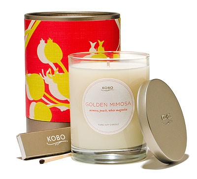 Golden Mimosa by KOBO Candle