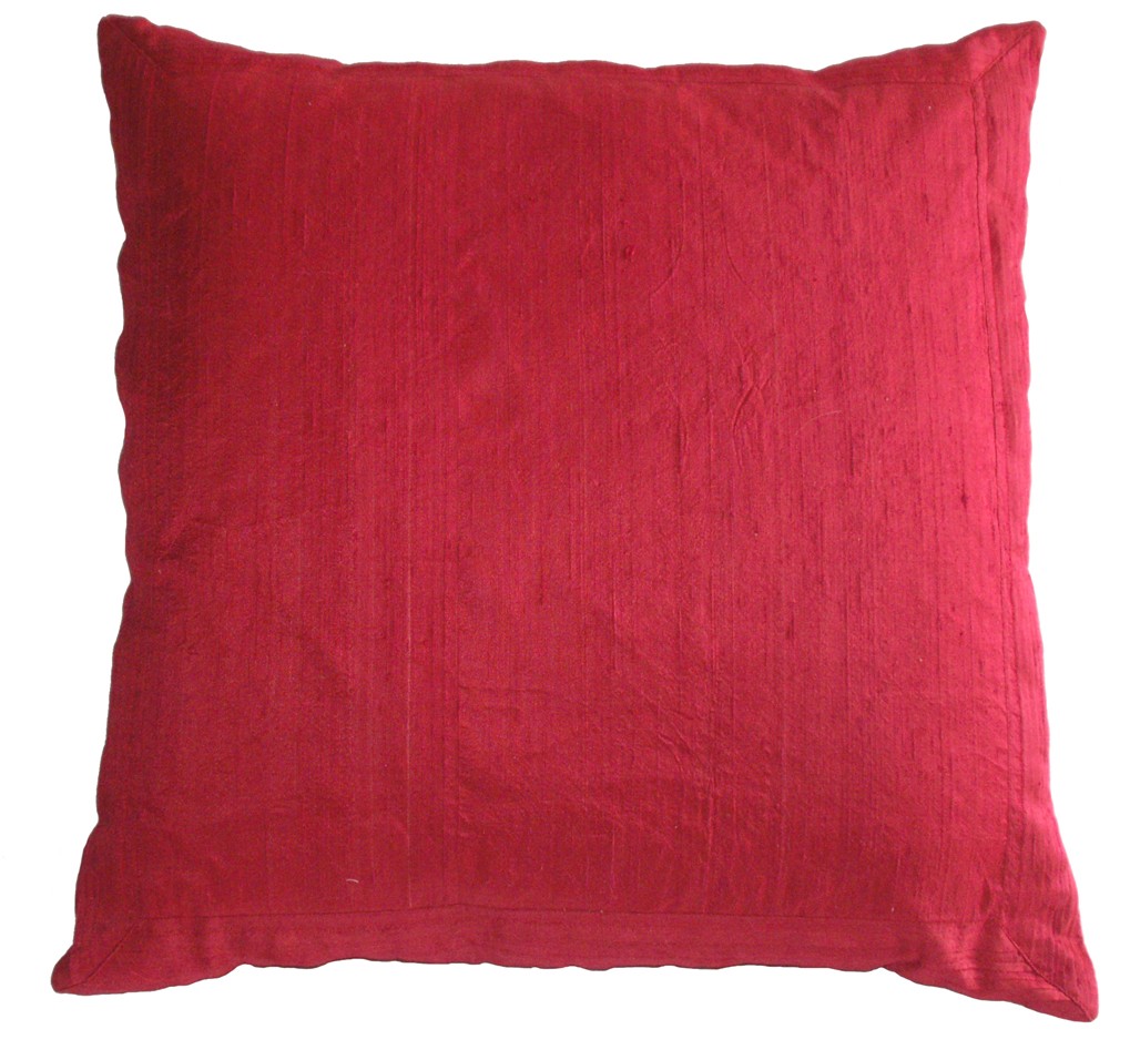 Manhattan Pleated Silk Pillow