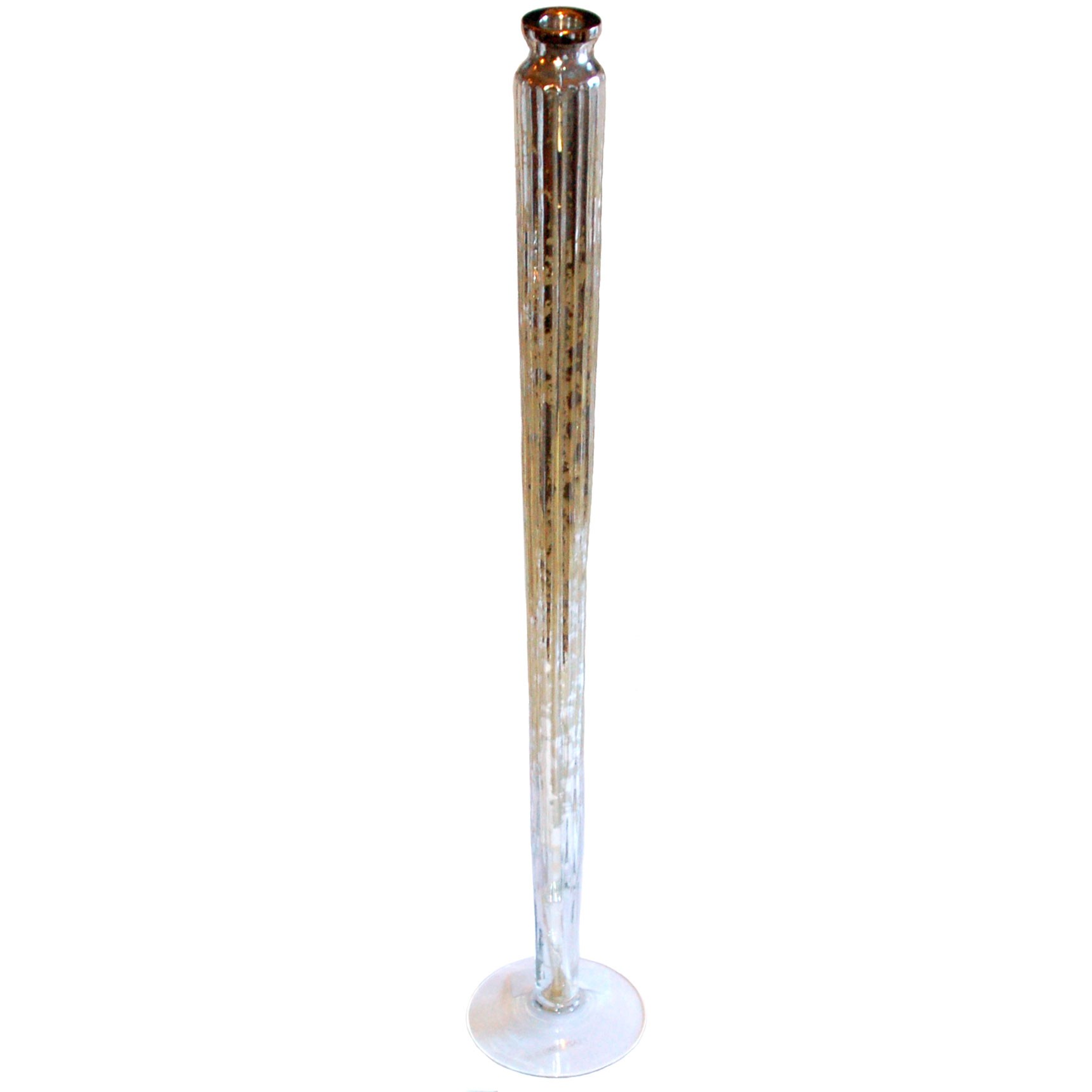 Mercury Glass Candleholder - Large