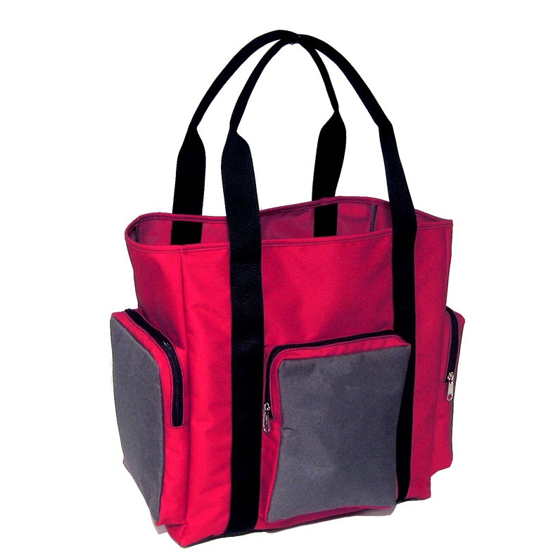 Trooper Tote Bag - Red Charcoal