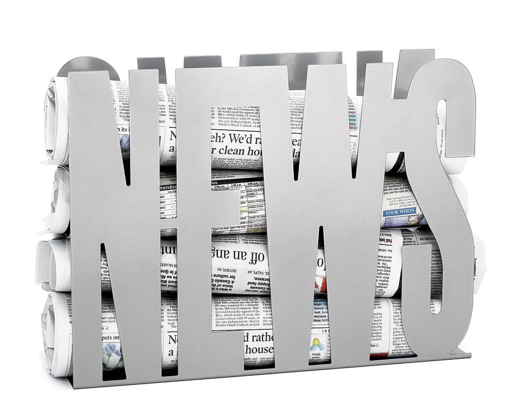 News Magazine Rack