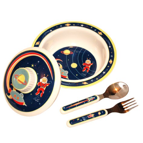 Outerspace Melamine Dish Set by O.R.E.