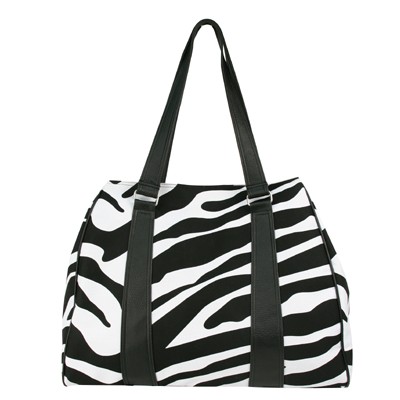 Murval Oversized Tote - Zebra