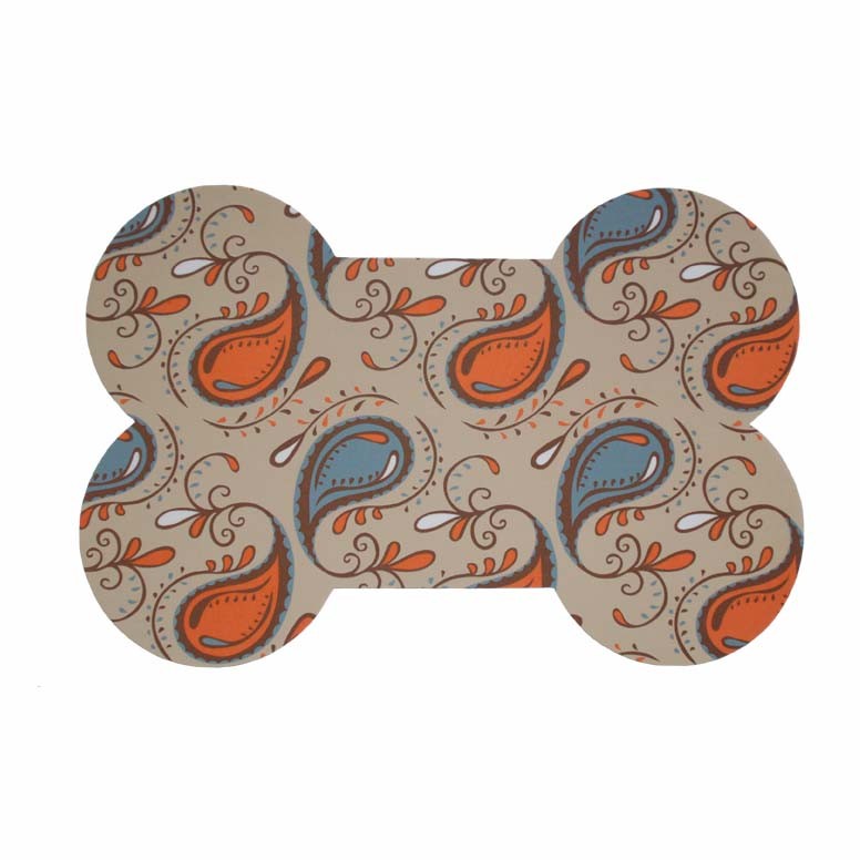 Eva Bone Paisley Placemat by O.R.E.