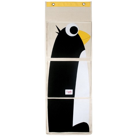 Cow Organic Canvas Wall Organizer