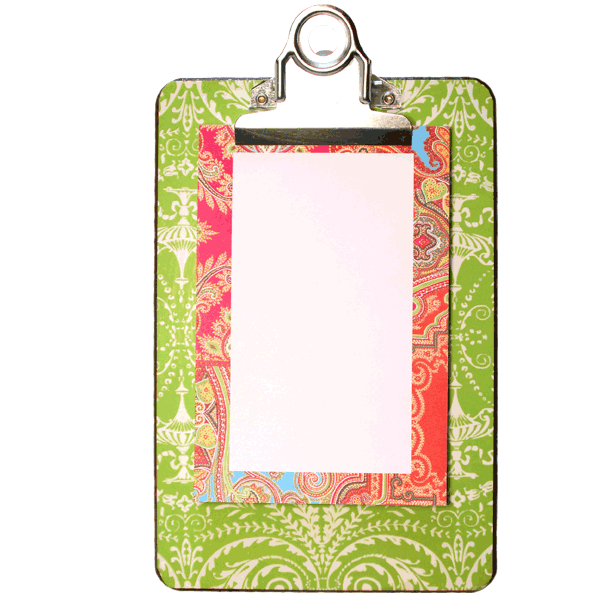 Regency Lime Clipboard & Lola Notepad Set - Small
