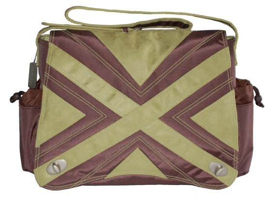 Kalencom Suedine Diaper Bag - Avocado