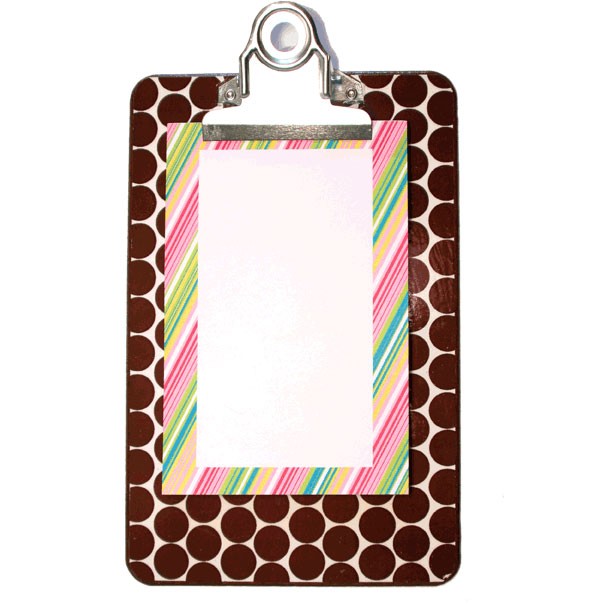 Susie Clipboard & Sweet Stripe Set - Small