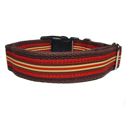 Ticking Stripe Collar - Medium