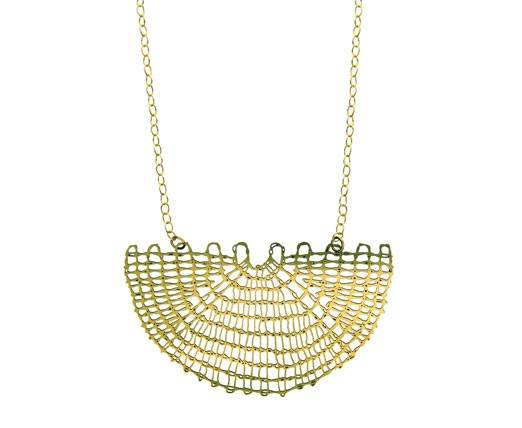 TOILE Kohl Gold Necklace by Polli