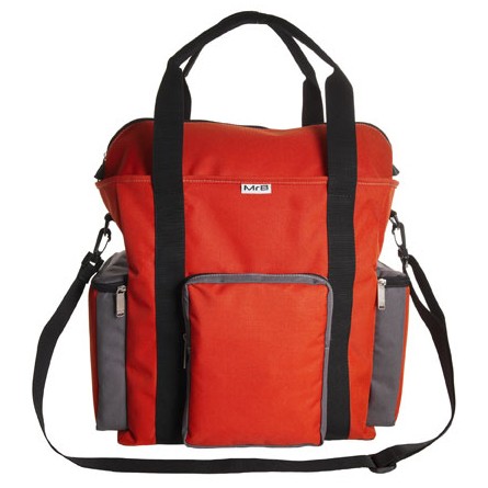 Trooper AC Tote Bag - Orange Gray