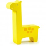 Gerry Giraffe Wooden Bank by Pearhead