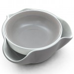 Double Dish - Stone by Joseph Joseph