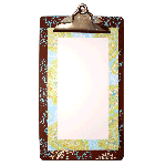 Raja Chocolate Clipboard & Kathmandu Pool Notepad Set - Large