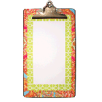 Lola Clipboard & Chainlink Notepad Set - Large