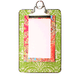 Regency Lime Clipboard & Lola Notepad Set - Small