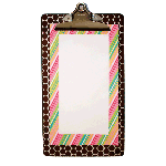 Susie Clipboard & Sweet Stripe - Large
