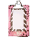 Raja Flamingo Clipboard & Choc. Zebra Notepad Set - Small