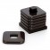 Ceramic Coaster Set - Brown
