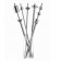 CEREMONY Silver Flower Sticks by Arik Levy