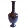 Brown Mirror Mosaic Footed Vase